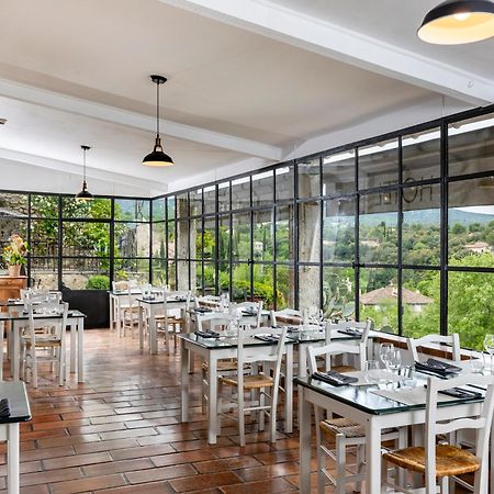 Hotel Restaurant Les Remparts Venasque Exterior photo